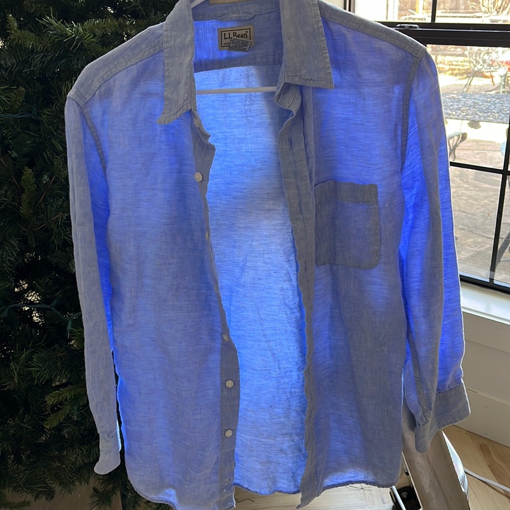 Mens LL Bean button shirt